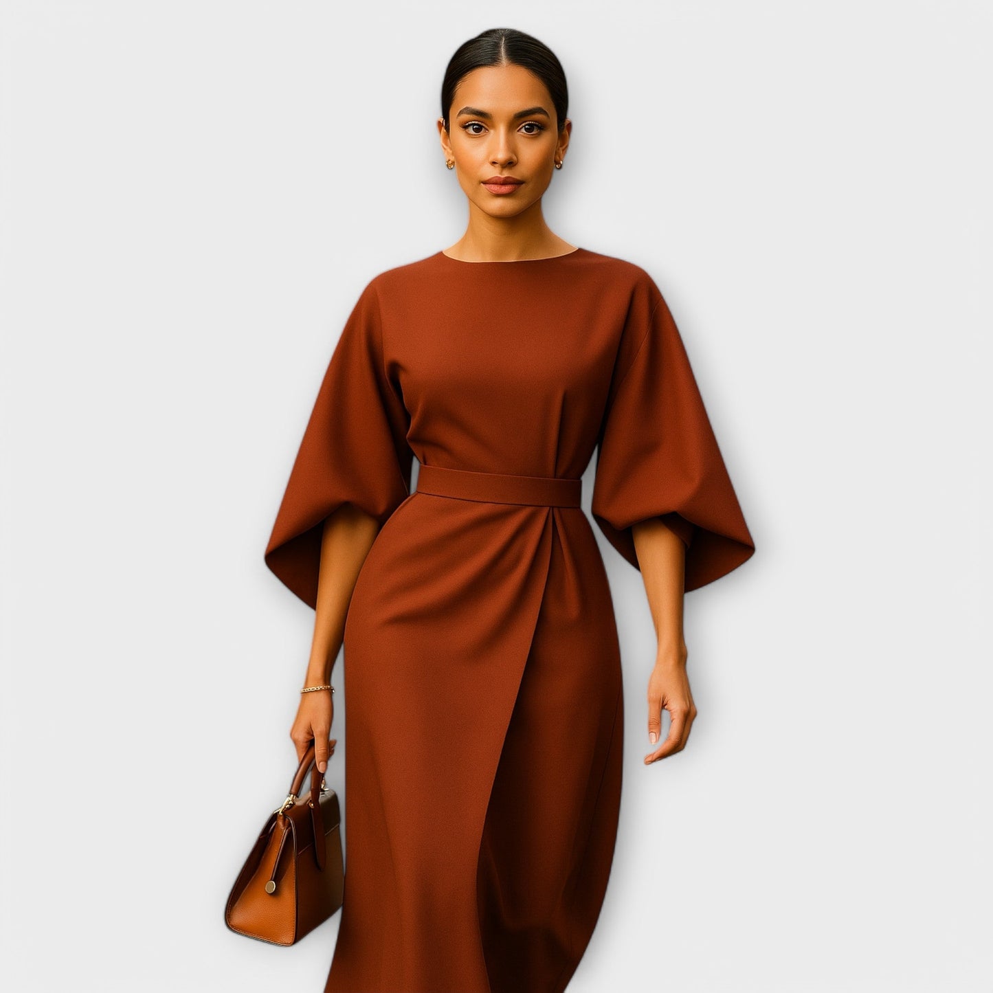 Sonia - Vestido elegante com mangas