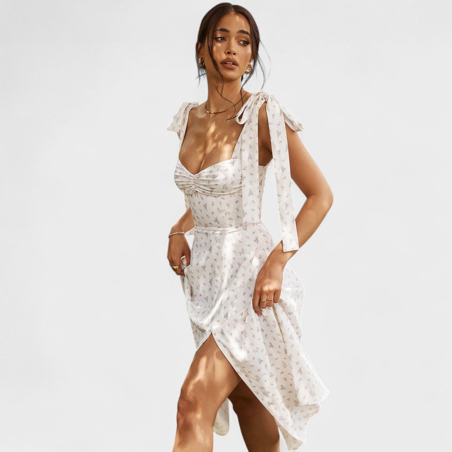 Raquel - Vestido Elegante de Primavera