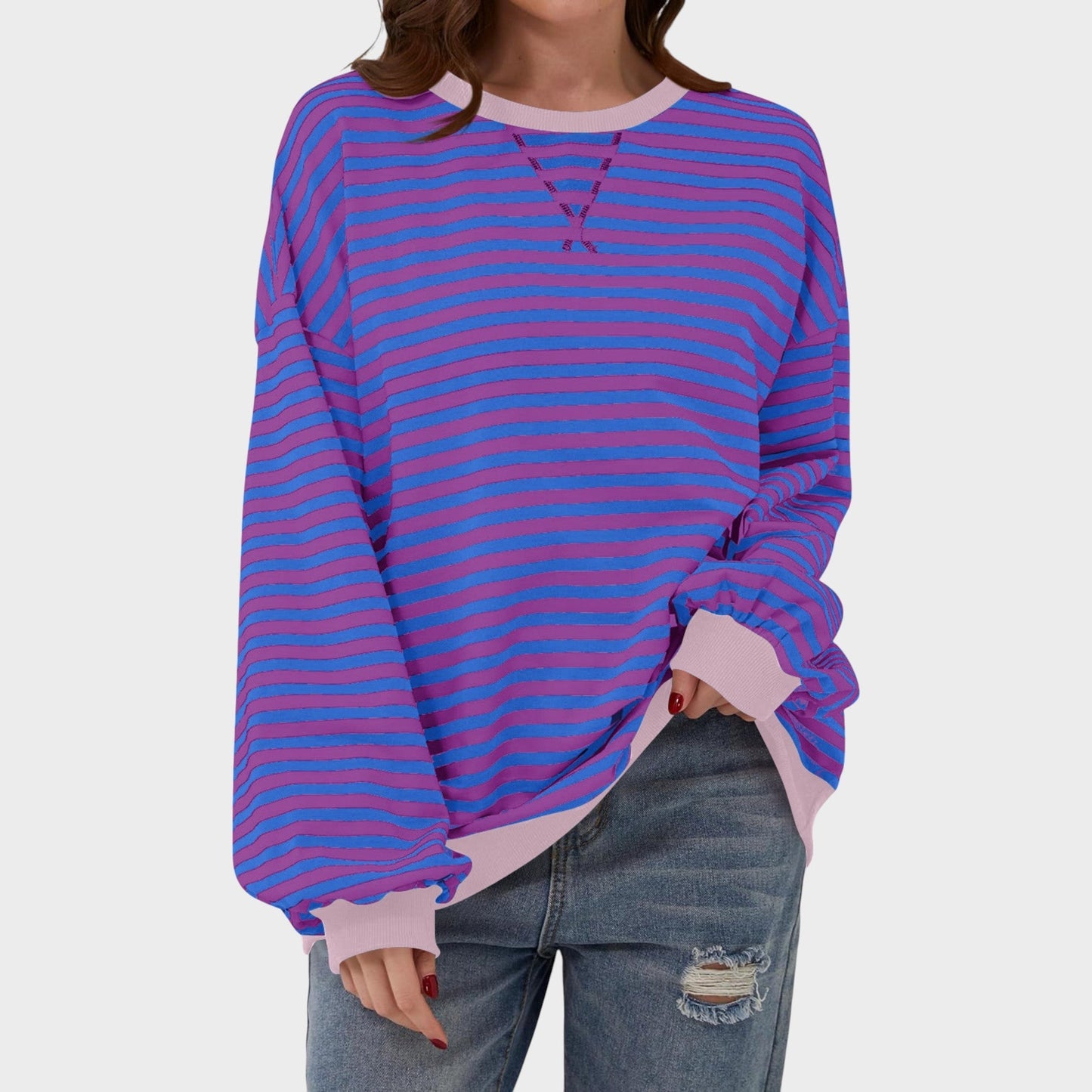 Vania - Camisola casual de manga comprida