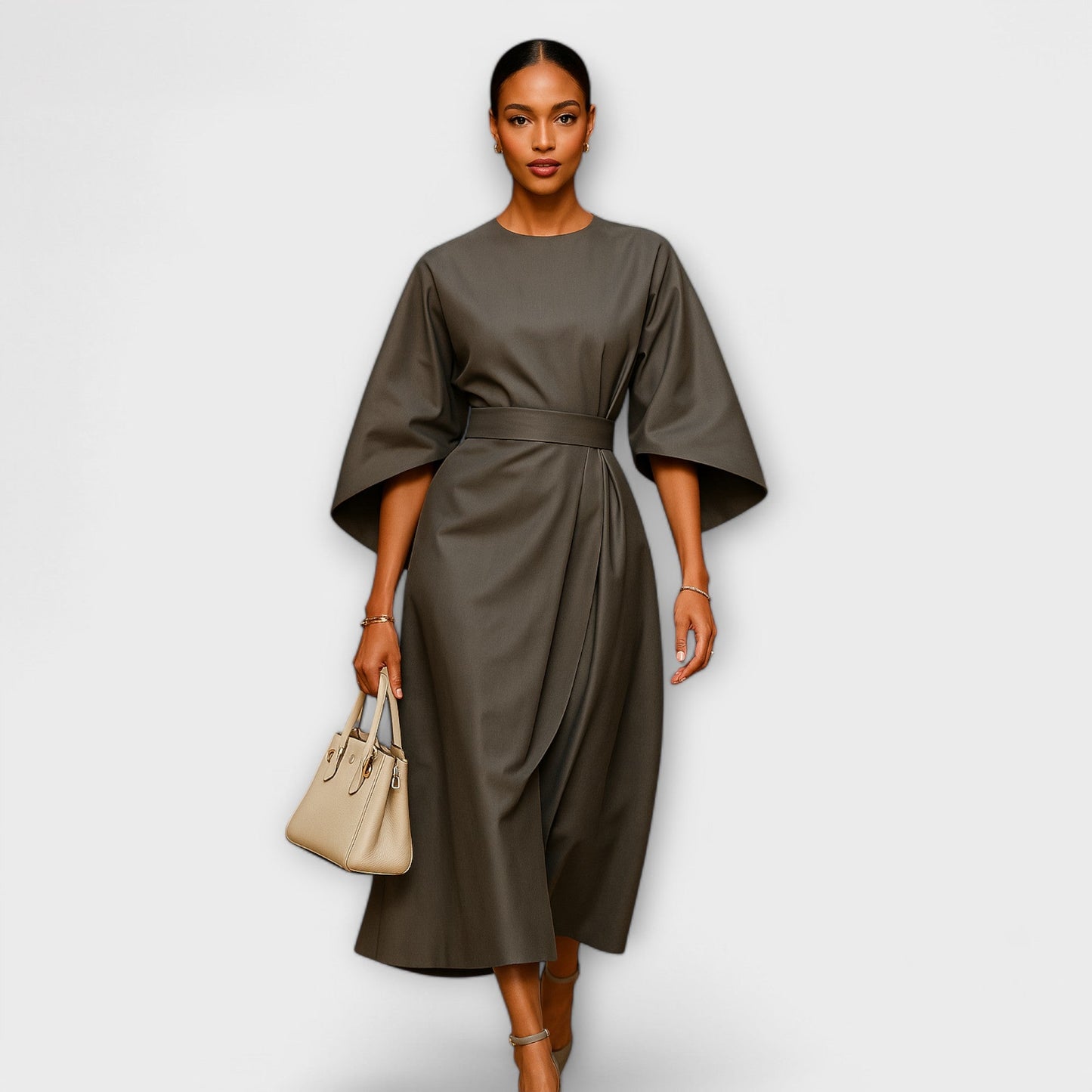 Sara - Vestido elegante com mangas