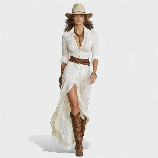 Julia - Vestido longo maxi