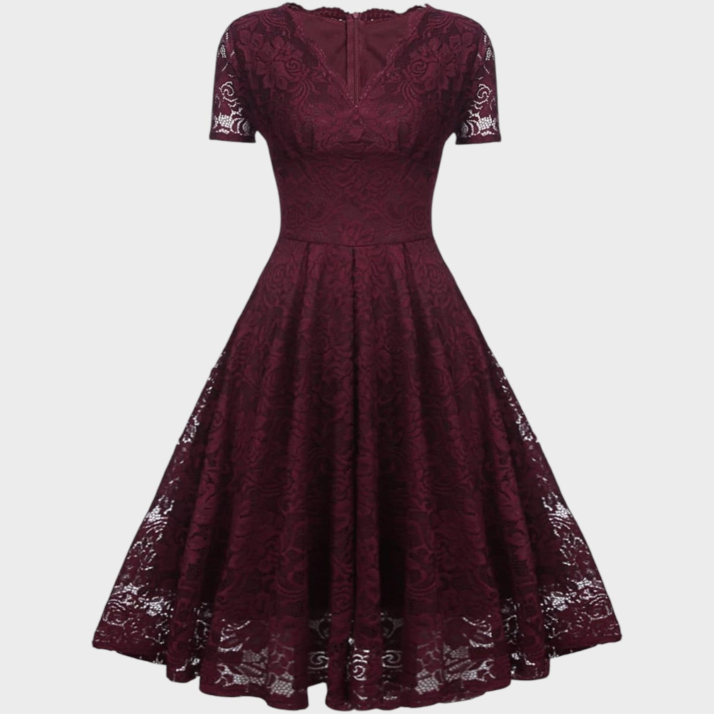 Mara - Vestido de Renda Floral