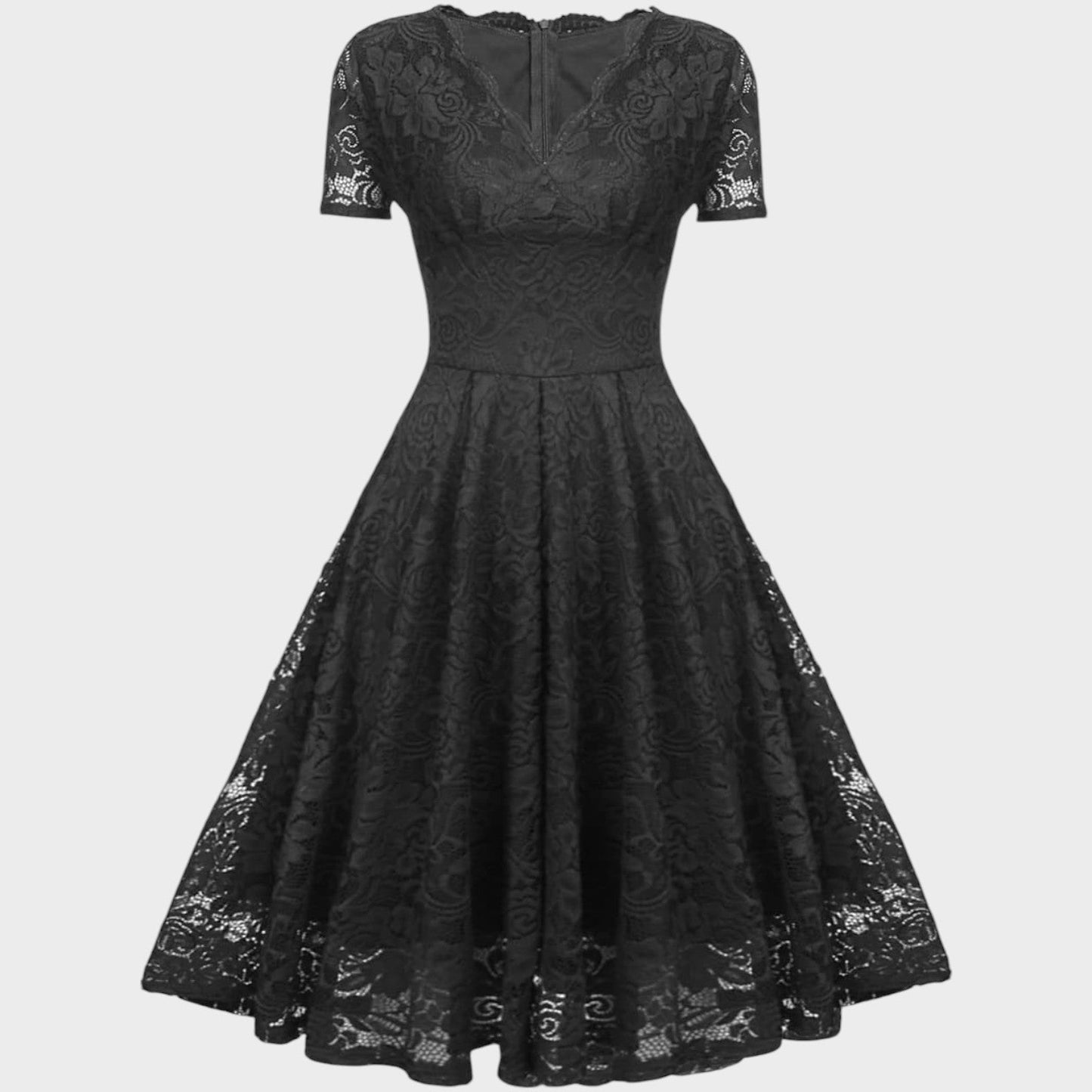 Mara - Vestido de Renda Floral