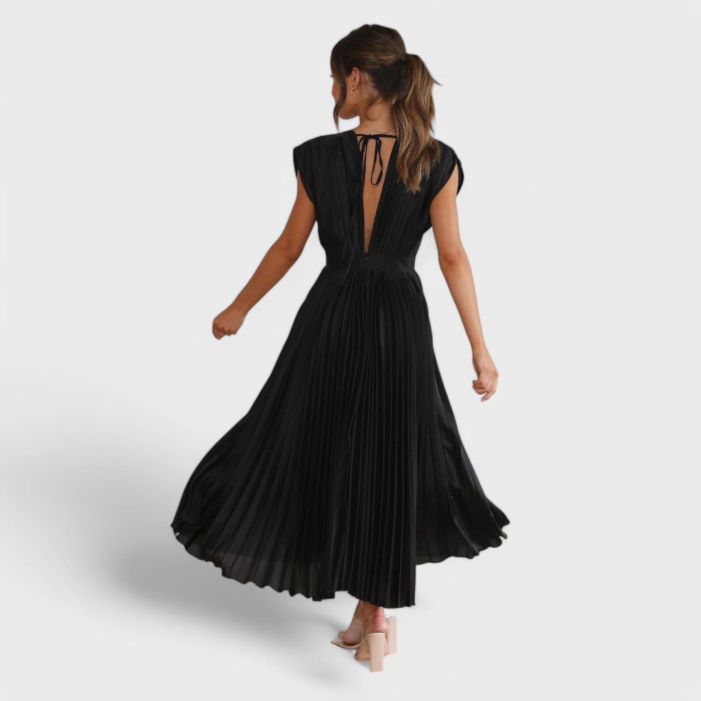 Paula - Vestido plissado elegante