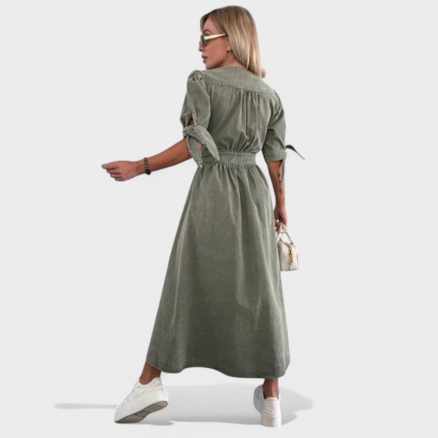 Celeste - Vestido de ganga