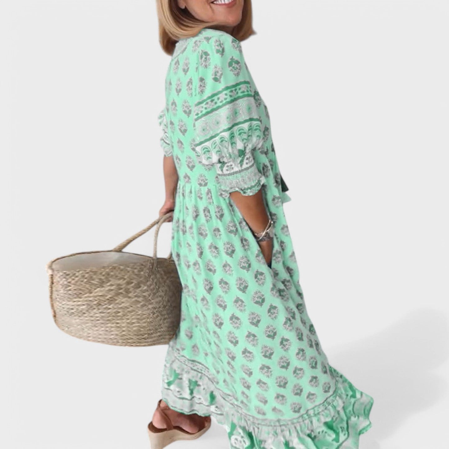 Isla – Vestido de Primavera Radiante