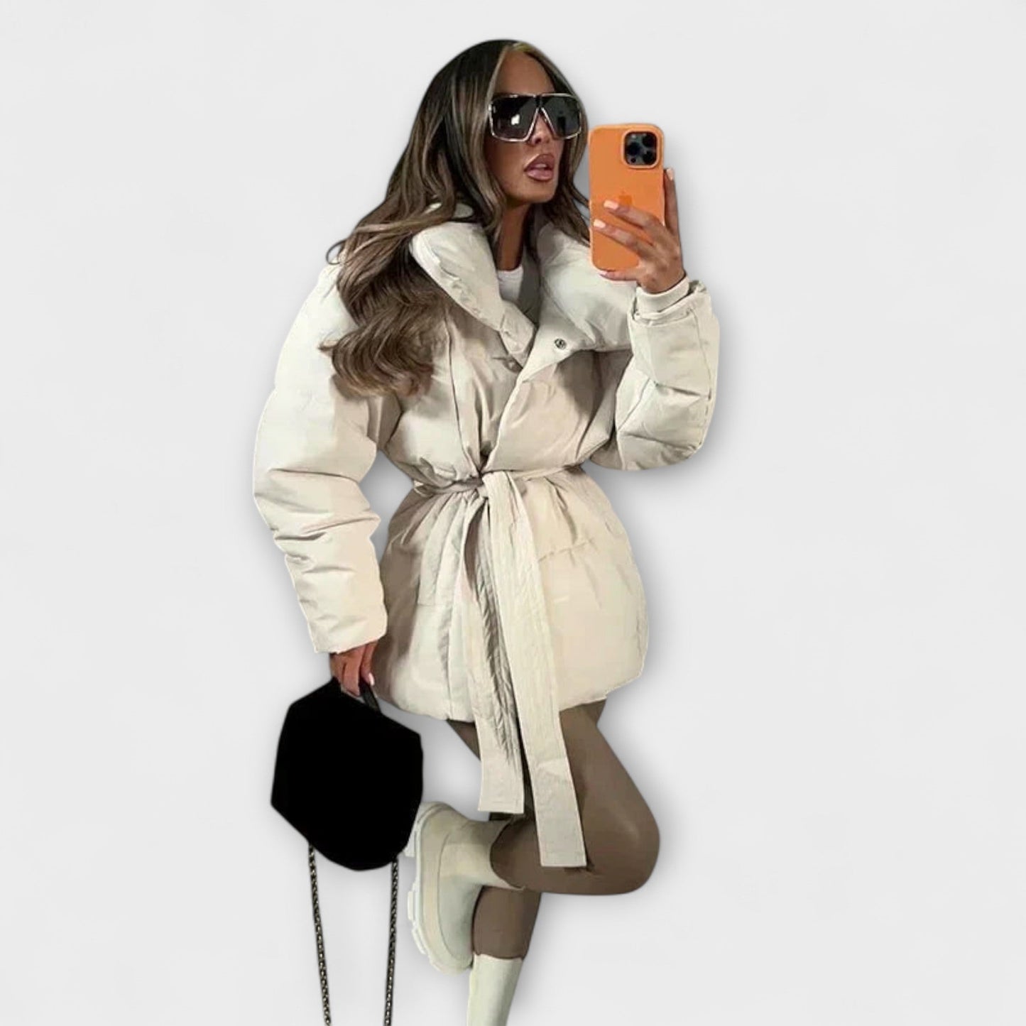 Juliana – Casaco Elegante Puffer