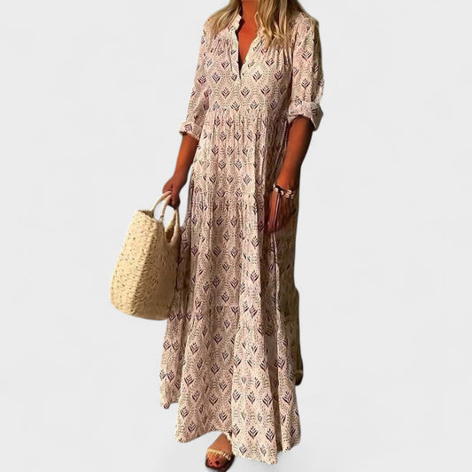 Micaela - Vestido Comprido Boho