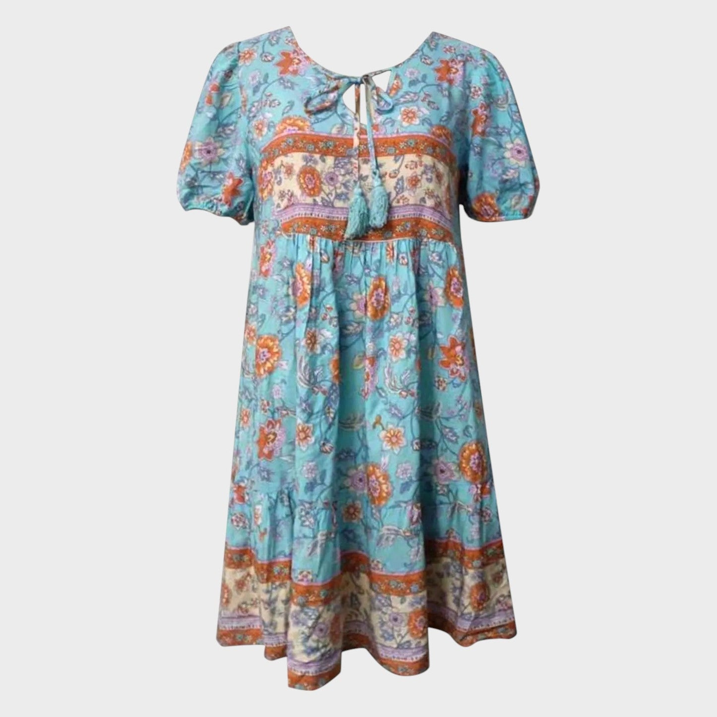 Paula - Vestido Floral Descontraido